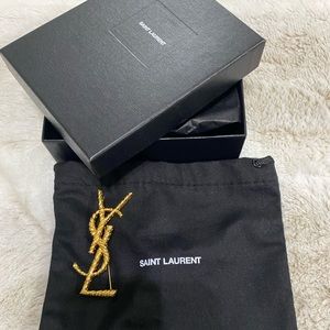 YSL Opyum Twisted Brooch, Yves Saint Laurent